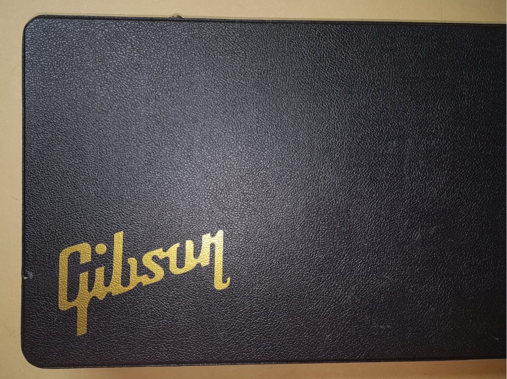 Gibson 7.5in Gold Case Decal | inspyre design + print